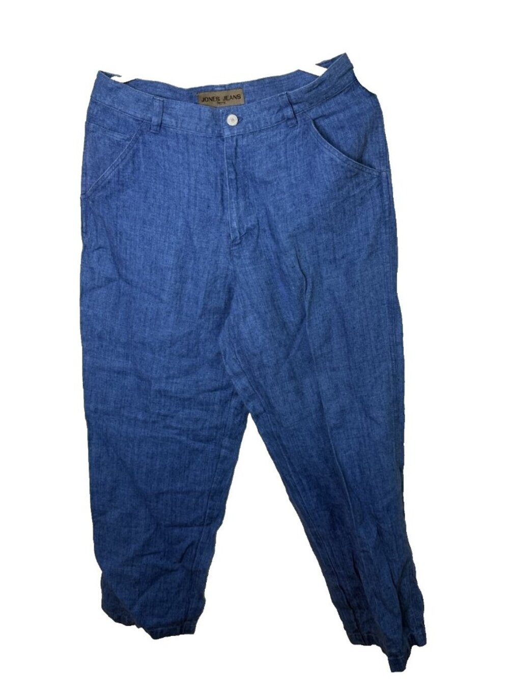 Deadstock Vintage 90s Linen Pants Chambray Gauzy Lagenlook